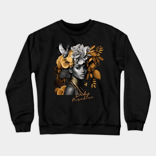 Lady Paradise Crewneck Sweatshirt by ThatSimply!